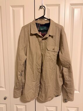 Woolrich Men’s Tan Shirt Jacket